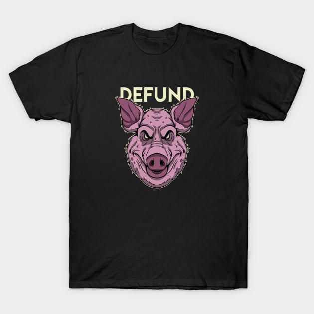 Defund the Police T-Shirt by futiledesigncompany